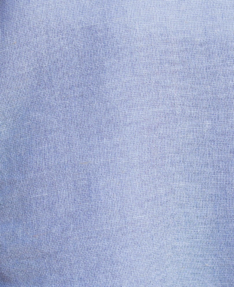 Light Blue Linen Blend Shirt